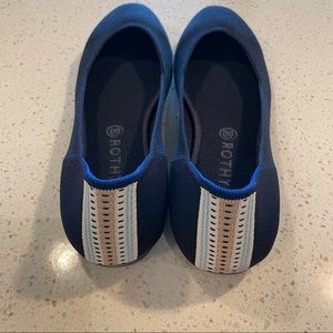Rothy’s Square Flat in Navy Size 13